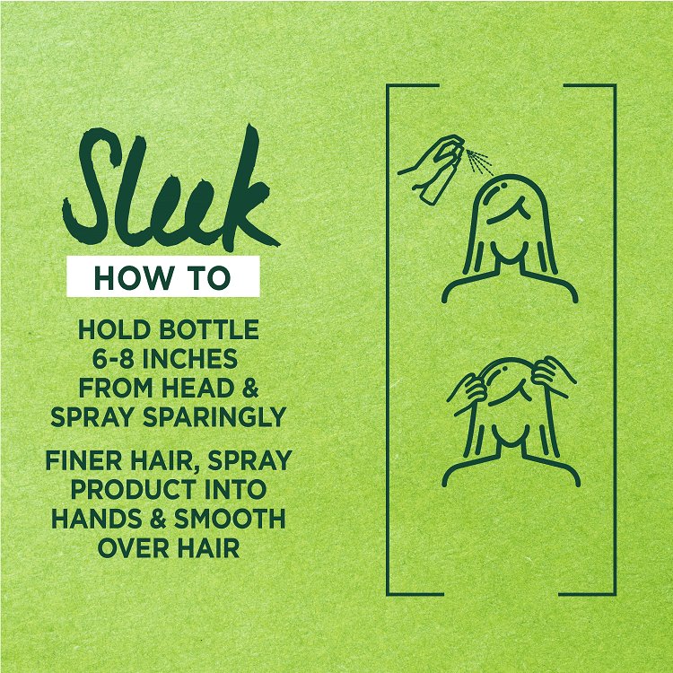 How to use Garnier Brilliantine Shine Glossing Hair Spray